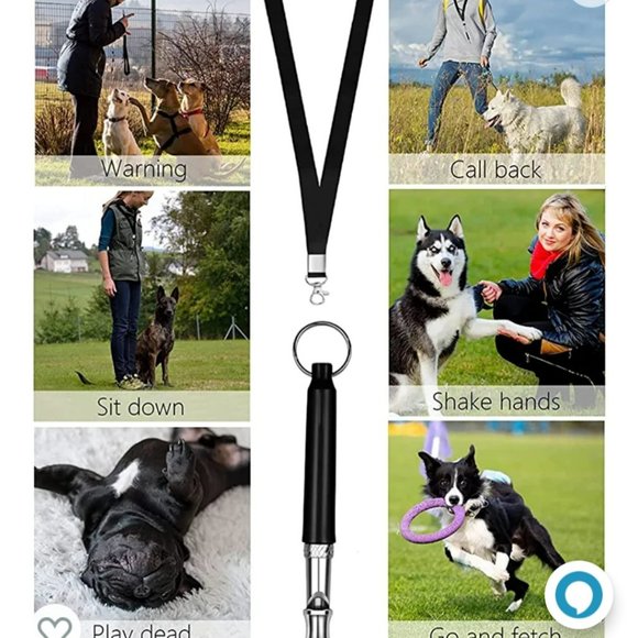 Ultrasonic Dog Whistle AND Dog Training Clicker - Picture 5 of 7